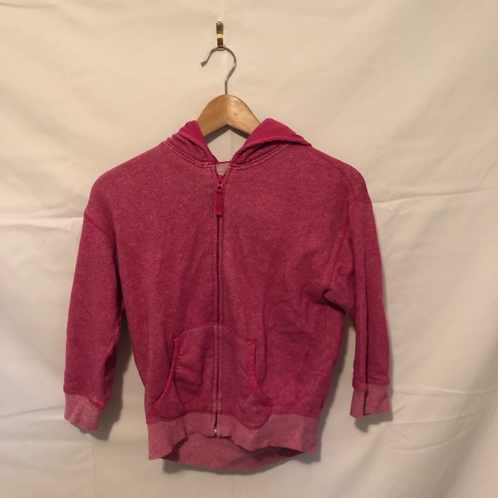 Gap Girls Pink Hoodie Zip Up XL